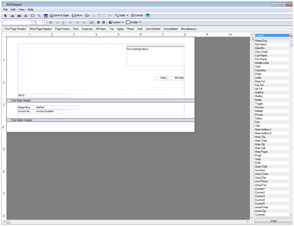 Include images on Bills and Invoices